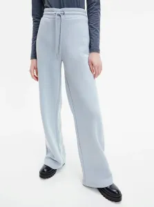 Light blue womens pants Micro Flock Jog Pants Calvin Klein - Women #1009463
