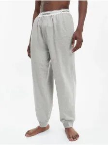 Light gray men's brindle sweatpants Calvin Klein - Men