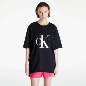 Black Womens Oversize T-Shirt Calvin Klein Jeans - Women #266228