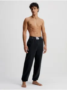 Black Men's Calvin Klein Underwear Pajama Pants - Men's #2782224