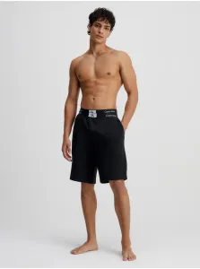Black Men's Calvin Klein Underwear Pajama Shorts - Men's