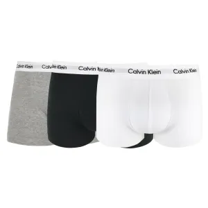 Calvin Klein Low Rise Trunks 3 Pack Black/ White/ Grey #820344