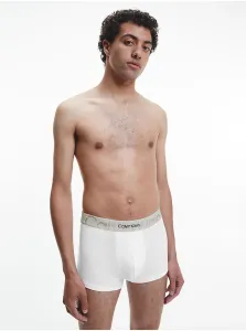 Calvin Klein Men's Underwear Embossed Icon White Boxer Shorts - Men's #2862210