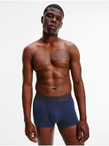 Sda of two boxers in dark blue and coral Calvin Klein Unde - Men #1009425