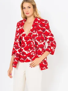 Red floral jacket CAMAIEU - Ladies