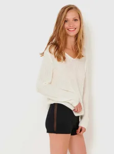 Black Shorts with Translucent Detail CAMAIEU - Women #94645