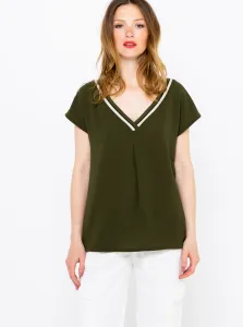 Dark green T-shirt CAMAIEU - Women #755565