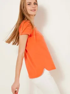 Orange T-shirt CAMAIEU - Women
