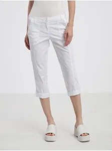 White women's three-quarter pants CAMAIEU - Ladies #2425667
