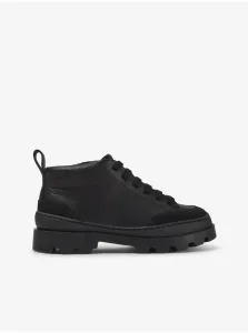 Black Girls Leather Shoes Camper Brutus - Unisex #137895