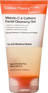 Carbon Theory Gel detergente Vitamin C & Caffeine (Facial Cleansing Gel) 100 ml