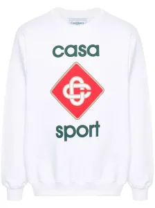 CASABLANCA - Felpa In Cotone Organico Con Logo #3110202