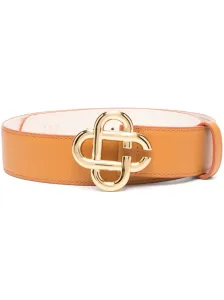 CASABLANCA - Cintura In Pelle Con Fibbia Logo Cc #1846056
