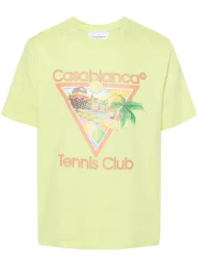 CASABLANCA - T-shirt In Cotone
