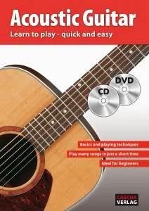 Cascha Acoustic Guitar Learn To Play Quick And Easy Spartito