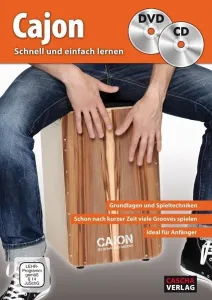 Cascha Cajon - Fast and easy way to learn (with CD and DVD) Spartito