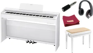 Casio PX 870 White Set White Wood Tone Piano Digitale