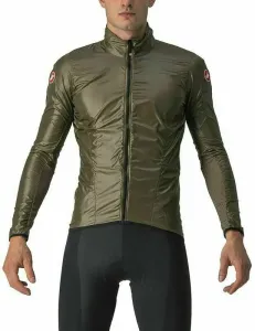Castelli Aria Shell Jacket Moss Brown 2XL Giacca