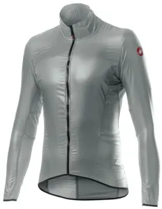 Castelli Aria Shell Jacket Silver Gray L Giacca