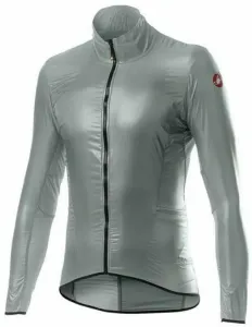 Castelli Aria Shell Jacket Silver Gray M Giacca