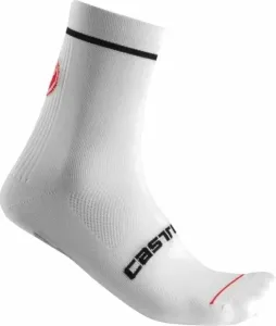 Castelli Entrata 9 Sock White L/XL Calzini ciclismo