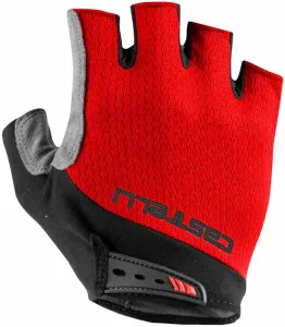 Castelli Entrata V Glove Red M guanti da ciclismo
