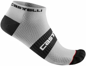 Castelli Lowboy 2 Sock White/Black L/XL Calzini ciclismo