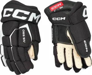 CCM Tacks AS 580 JR 10 Black/White Guanti da hockey