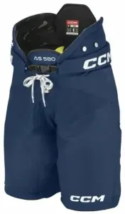 CCM Tacks AS 580 SR Navy L Pantaloni per hockey