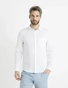 Celio Daflix Linen Shirt - Men #2066786