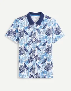 Celio Polo T-shirt Bemusa pattern - Men