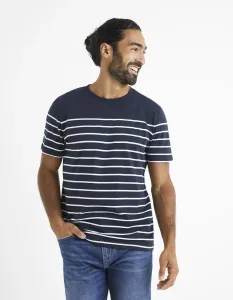Celio Striped T-shirt Bebaser - Men
