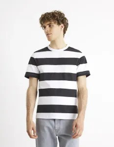 Celio Striped T-Shirt Beboxr - Men