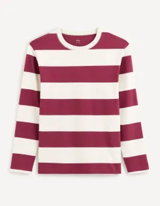 Celio Striped T-Shirt Fecond - Men #2822779