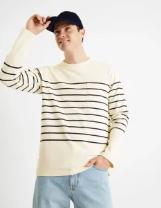 Celio Striped T-shirt Veboxmlr - Men #2268526