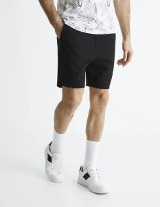 Celio Cotton Shorts Bonepsey - Men #1445009