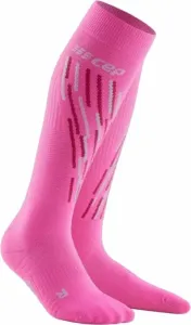 CEP WP206 Thermo Socks Women Pink/Flash Pink III Calzino da sci