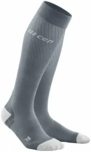 CEP WP40JY Compression Tall Socks Ultralight Grey/Light Grey II Calzini da corsa