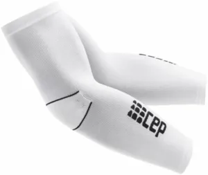 CEP WS1A02 Compression Arm Sleeve L2 White-Black S Manicotti per corridori