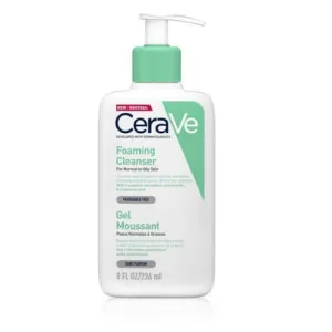 CeraVe Gel schiumogeno per la pelle da normale a grassa (Foaming Clean ser) 236 ml