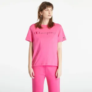 Champion Crewneck T-Shirt Pink #1793408