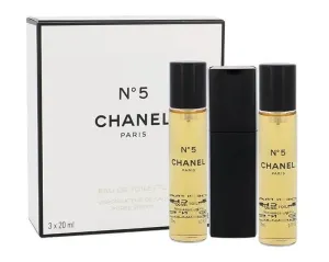 Chanel No.5 - Twist and Spray Eau de Toilette da donna 3 x 20 ml #500270