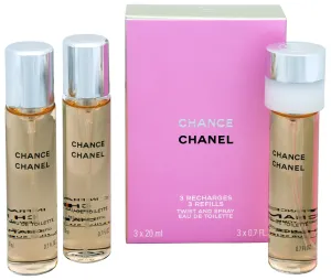 Chanel Chance - Refill Eau de Toilette da donna 3 x 20 ml