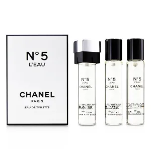Chanel No.5 L'Eau - Refill Eau de Toilette da donna 3 x 20 ml
