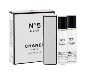 Chanel Chanel No. 5 L´Eau - EDT 20 ml (flacone ricaricabile) + ricariche (2 x 20 ml)