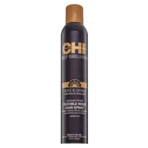CHI Deep Brilliance Olive & Monoi Flexible Hold Hair Spray lacca per capelli nutriente per tutti i tipi di capelli 284 g