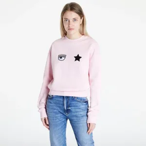 Chiara Ferragni Eye Star Brushed Sweatshirt Fairy Tale #261390