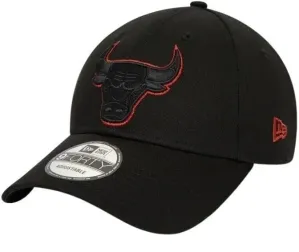 Chicago Bulls 9Forty NBA Metalic Outline Black UNI Cappellino