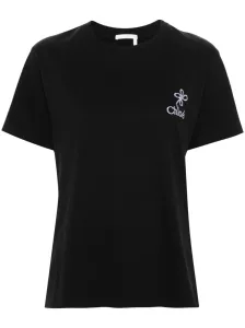 CHLOÉ - T-shirt In Cotone Con Logo #3118741