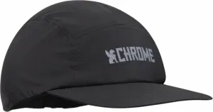 Chrome 5 Panel Hat Black Cap